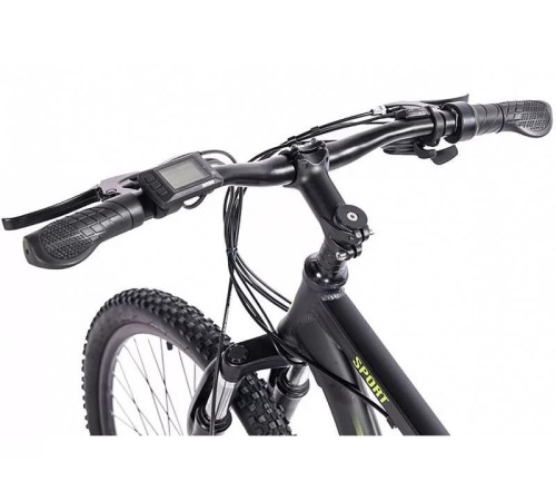 Велогибрид INTRO Sport черно-синий-2683