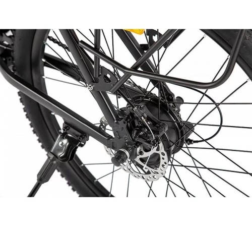 Велогибрид INTRO Sport XT Черно-зеленый-2687