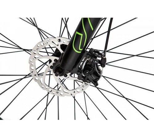 Велогибрид INTRO Sport XT Черно-зеленый-2687