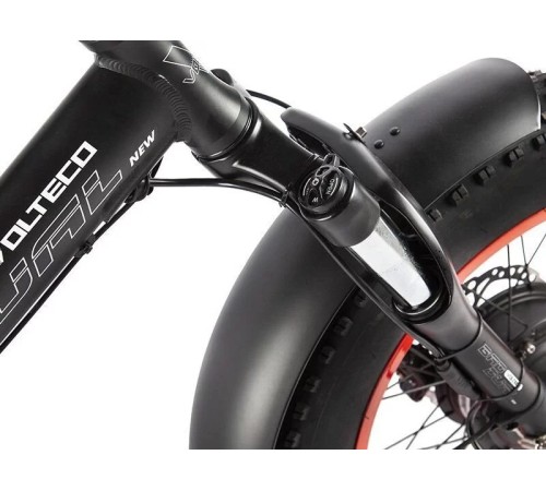 Велогибрид VOLTECO BAD DUAL NEW темно-серый-2305