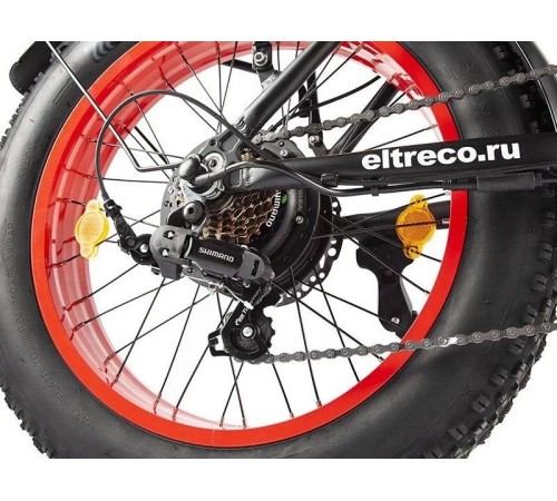 Велогибрид VOLTECO BAD DUAL NEW темно-серый-2305