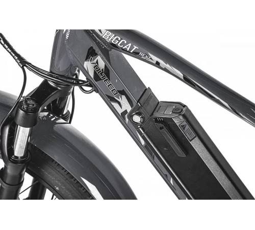 Велогибрид VOLTECO BigCat Dual Next Черный-2661