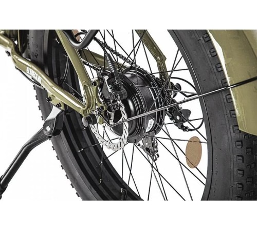 Велогибрид VOLTECO BigCat Dual Next Черный-2661