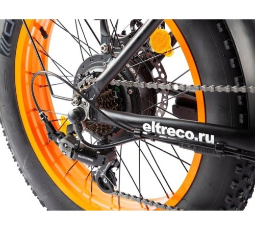 Велогибрид VOLTECO CYBER Черный-2168