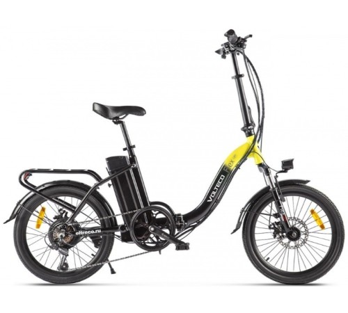 Велогибрид VOLTECO FLEX UP! черно-серый-2201