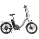 Велогибрид VOLTECO FLEX UP! черно-серый-2201