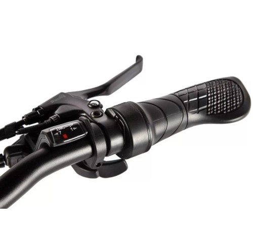 Велогибрид VOLTECO FLEX UP! черно-серый-2201