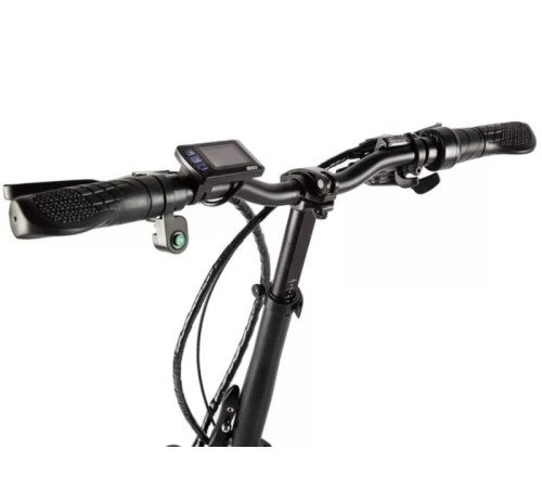 Велогибрид VOLTECO FLEX UP! черно-серый-2201