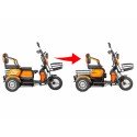 Электротрицикл Gelbert Caf 48V/60V 600Вт