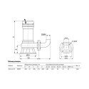 Фекальный насос Unipump FEKAMAX 10-10-0,75