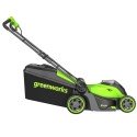 Газонокосилка аккумуляторная Greenworks GD40LM411 (1хАКБ 4Ач и ЗУ)