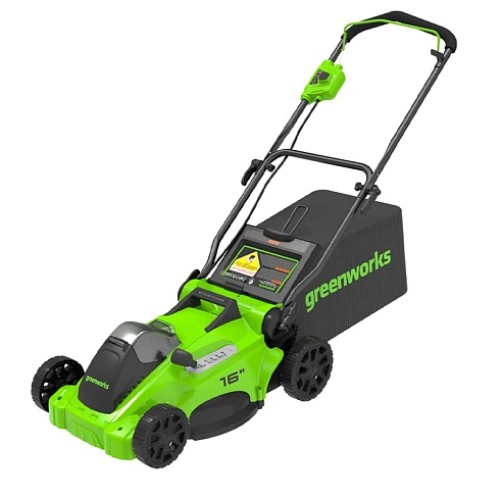 Газонокосилка аккумуляторная Greenworks 40V GD40LM411(без АКБ и ЗУ)