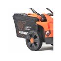 Газонокосилка аккумуляторная PATRIOT CM 440 2*21В UES, без акб и зу, бесщеточ, 37см, трав 35л пласт+мульчирование, центр. подъём 6 уровней (25-75), пласт дека