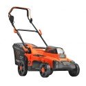 Газонокосилка аккумуляторная PATRIOT CM 440 2*21В UES, без акб и зу, бесщеточ, 37см, трав 35л пласт+мульчирование, центр. подъём 6 уровней (25-75), пласт дека