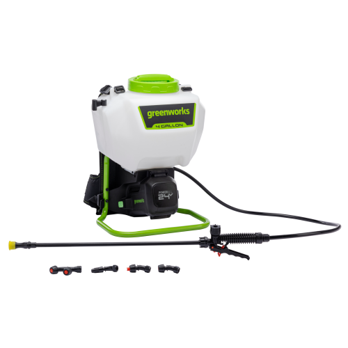 Опрыскиватель аккумуляторный Greenworks 24V G24BSPII (1хАКБ 2Ач и ЗУ)