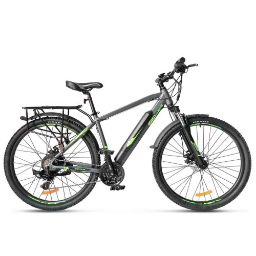Велогибрид Eltreco Ultra MAX PRO Черно-зеленый-2509