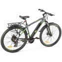 Велогибрид Eltreco Ultra MAX PRO Черно-зеленый-2509