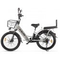 Велогибрид GREEN CITY e-ALFA Fat темно-серый-2163