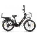 Велогибрид GREEN CITY e-ALFA Fat темно-серый-2163