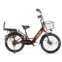 Велогибрид GREEN CITY e-ALFA Fat темно-серый-2163