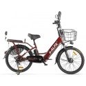 Велогибрид GREEN CITY e-ALFA new темно-серый-2154