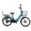 Велогибрид GREEN CITY e-ALFA new темно-серый-2154