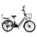 Велогибрид GREEN CITY e-ALFA new темно-серый-2154