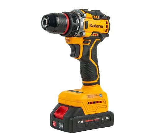 Дрель-шуруповерт аккумуляторный KATANA HD Line BCD5501 (2 АКБ и ЗУ)