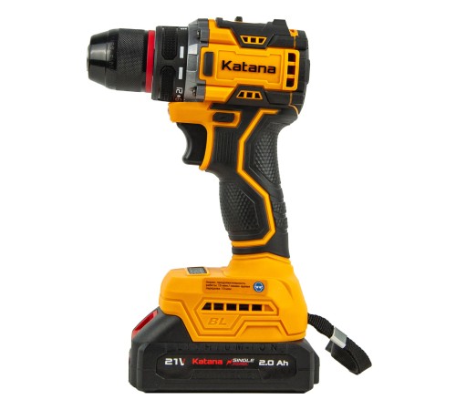 Дрель-шуруповерт аккумуляторный KATANA HD Line BCD5501 (2 АКБ и ЗУ)