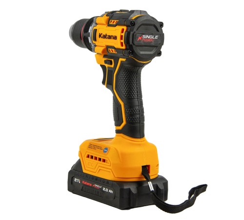 Дрель-шуруповерт аккумуляторный KATANA HD Line BCD5501 (2 АКБ и ЗУ)