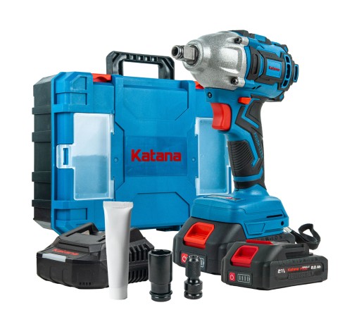 Гайковерт ударный аккумуляторный KATANA UG9401 SinglePOWER (2 АКБ и ЗУ)