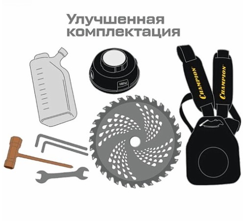 Триммер бензиновый Champion T444S-2