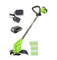 Триммер аккумуляторный Greenworks G24LT251 (1хАКБ 2Ач и ЗУ)