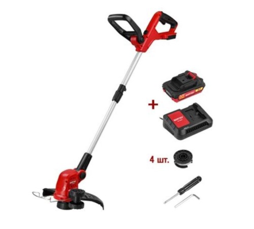 Триммер аккумуляторный Wortex TB 3018 ALL1 XLT SET (АКБ и ЗУ)