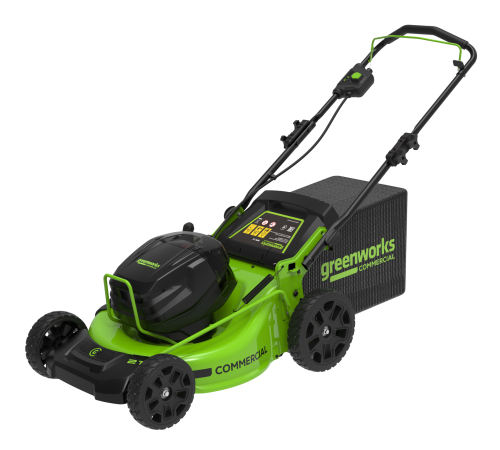 Газонокосилка аккумуляторная Greenworks GC82HPLM51 (1хАКБ 5 Ач и ЗУ)