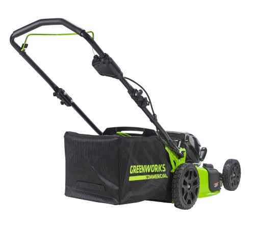 Газонокосилка аккумуляторная Greenworks GC82HPLM51 (1хАКБ 5 Ач и ЗУ)