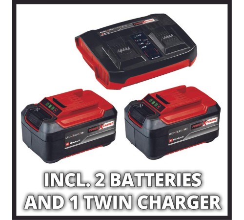 Газонокосилка аккумуляторная Einhell RASARRO 36/42 (2хАКБ и ЗУ)