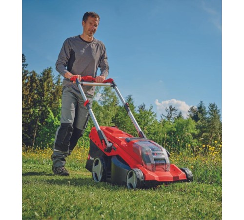 Газонокосилка аккумуляторная Einhell RASARRO 36/42 (2хАКБ и ЗУ)