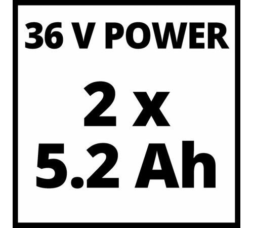 Газонокосилка аккумуляторная Einhell RASARRO 36/42 (2хАКБ и ЗУ)