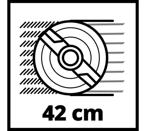 Газонокосилка аккумуляторная Einhell RASARRO 36/42 (2хАКБ и ЗУ)