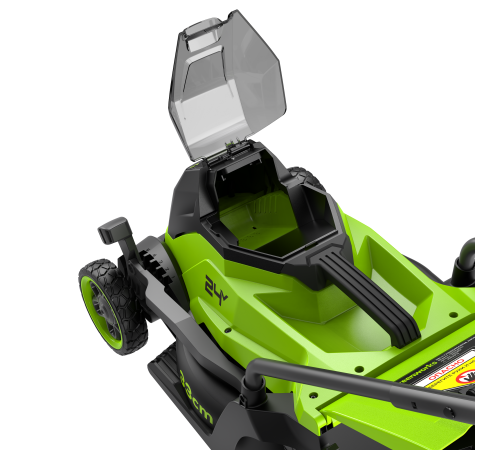 Газонокосилка аккумуляторная Greenworks 24V GD24LM331 (1хАКБ 2Ач и ЗУ)