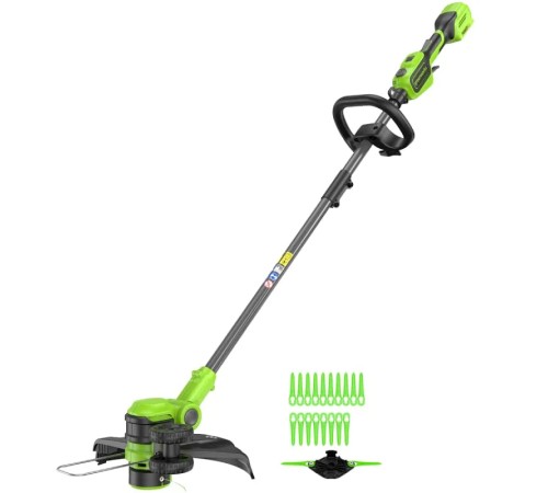 Триммер аккумуляторный Greenworks 24V GD24LT331 (1хАКБ 4Ач и ЗУ)