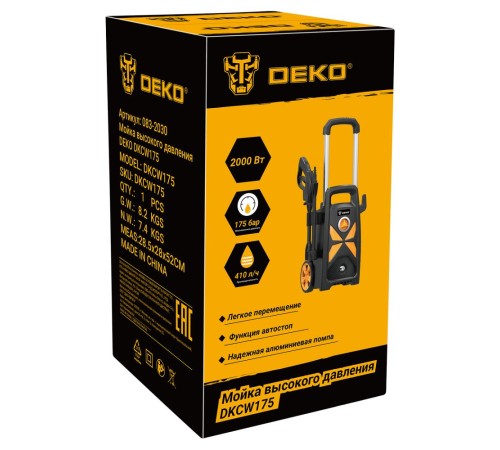 Мойка высокого давления Deko