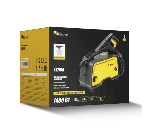 Мойка высокого давления Kolner K120M