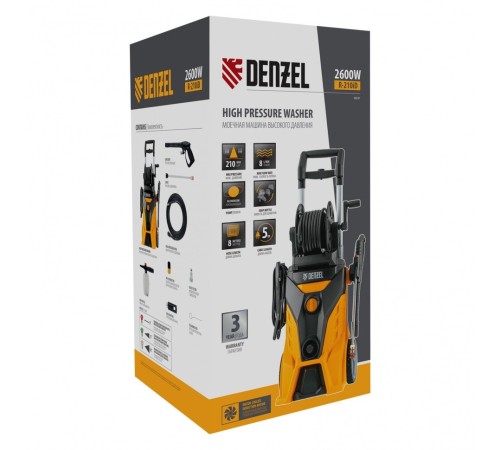 Мойка высокого давления Denzel R-210iD