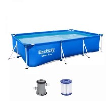 Каркасный бассейн Bestway 56411 (300х201х66)