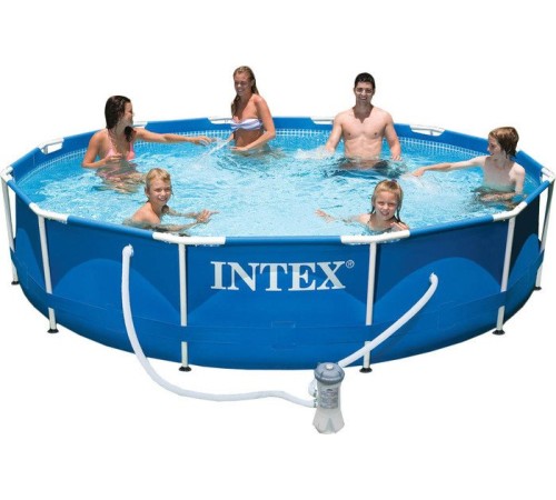 Каркасный бассейн Intex Metal Frame 366х76 (56996/28212)