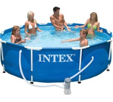 Каркасный бассейн Intex Metal Frame 305х76 (56999/28202)