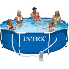 Каркасный бассейн Intex Metal Frame 305х76 (56999/28202)