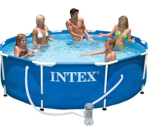 Каркасный бассейн Intex Metal Frame 305х76 (56999/28202)